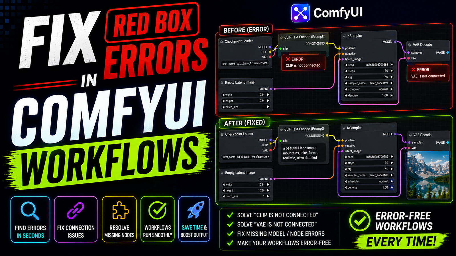 Fix Red Box Errors
