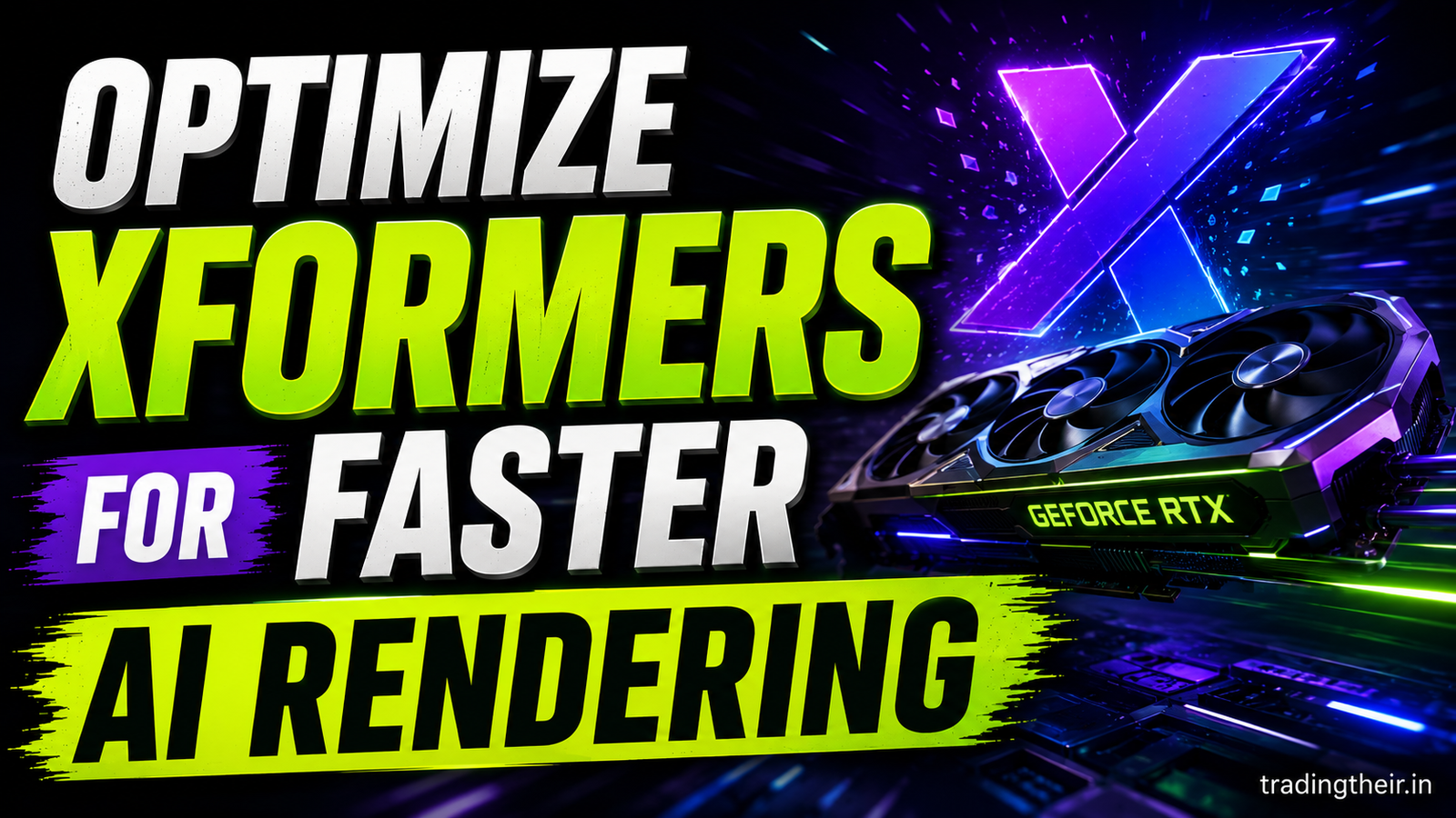 optimize xFormers