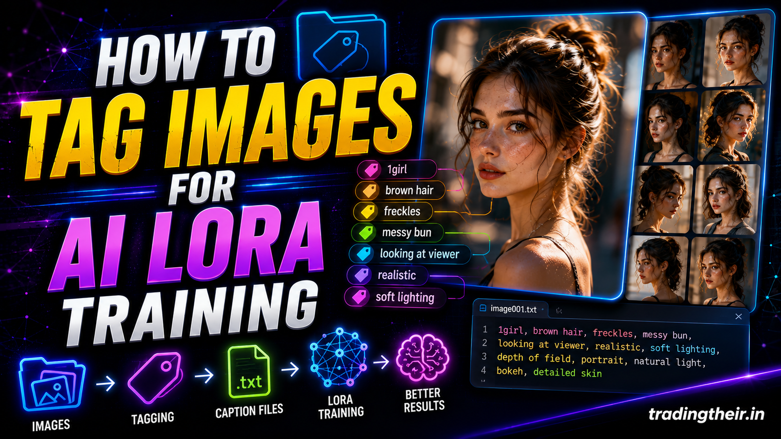 Create the Perfect LoRA Training Dataset